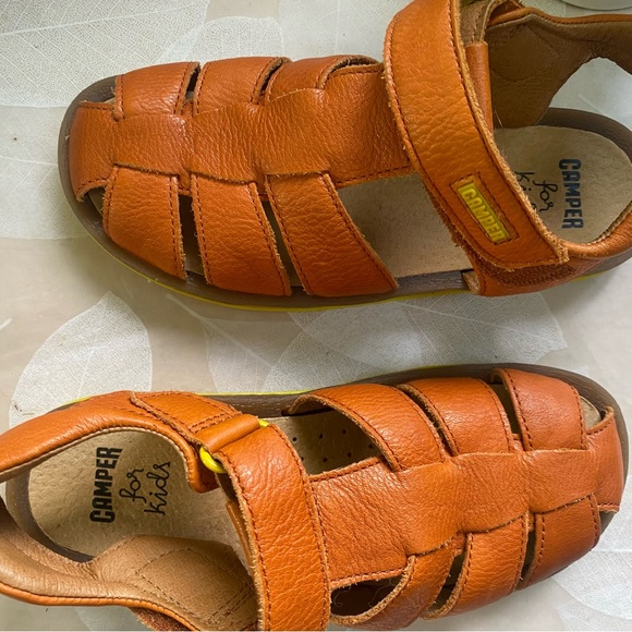 Camper Little Kids Bicho Sandal. Medium Brown. 12.5 - Picture 3 of 4